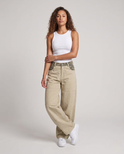 Damen Stilvolle Lockere Cargo-Hosen Shop Nory