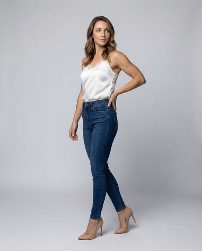 Damen Camisole Spitze Elegant