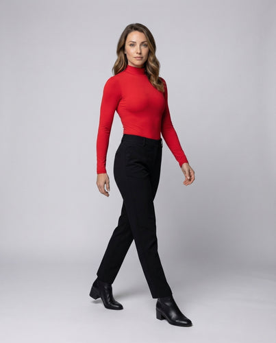 Ballettbody Langärmelig Stehkragen