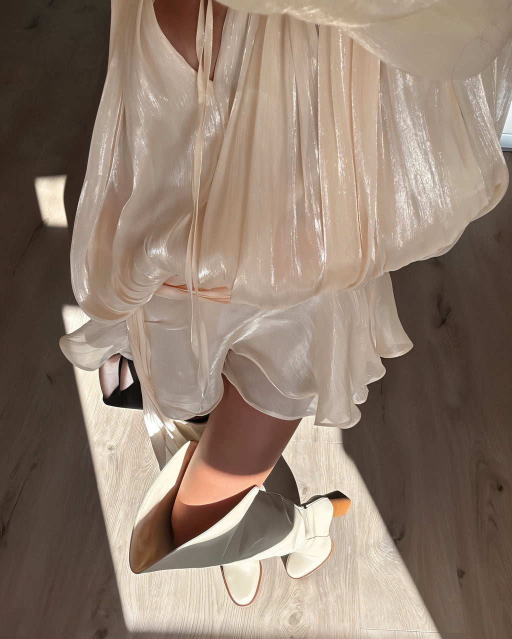 Rüschen-Minikleid