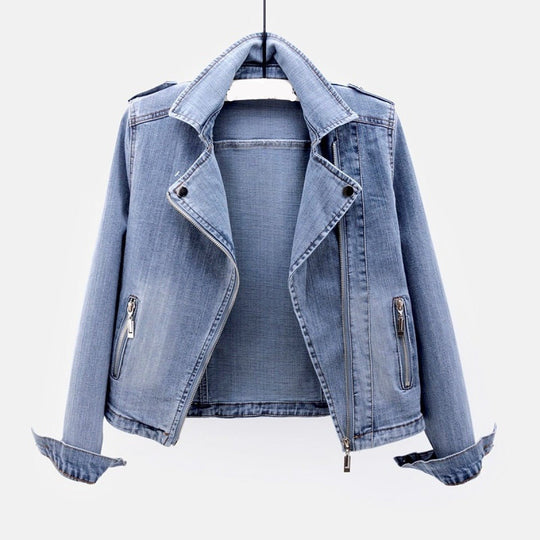 Motorrad Jeansjacke Damen