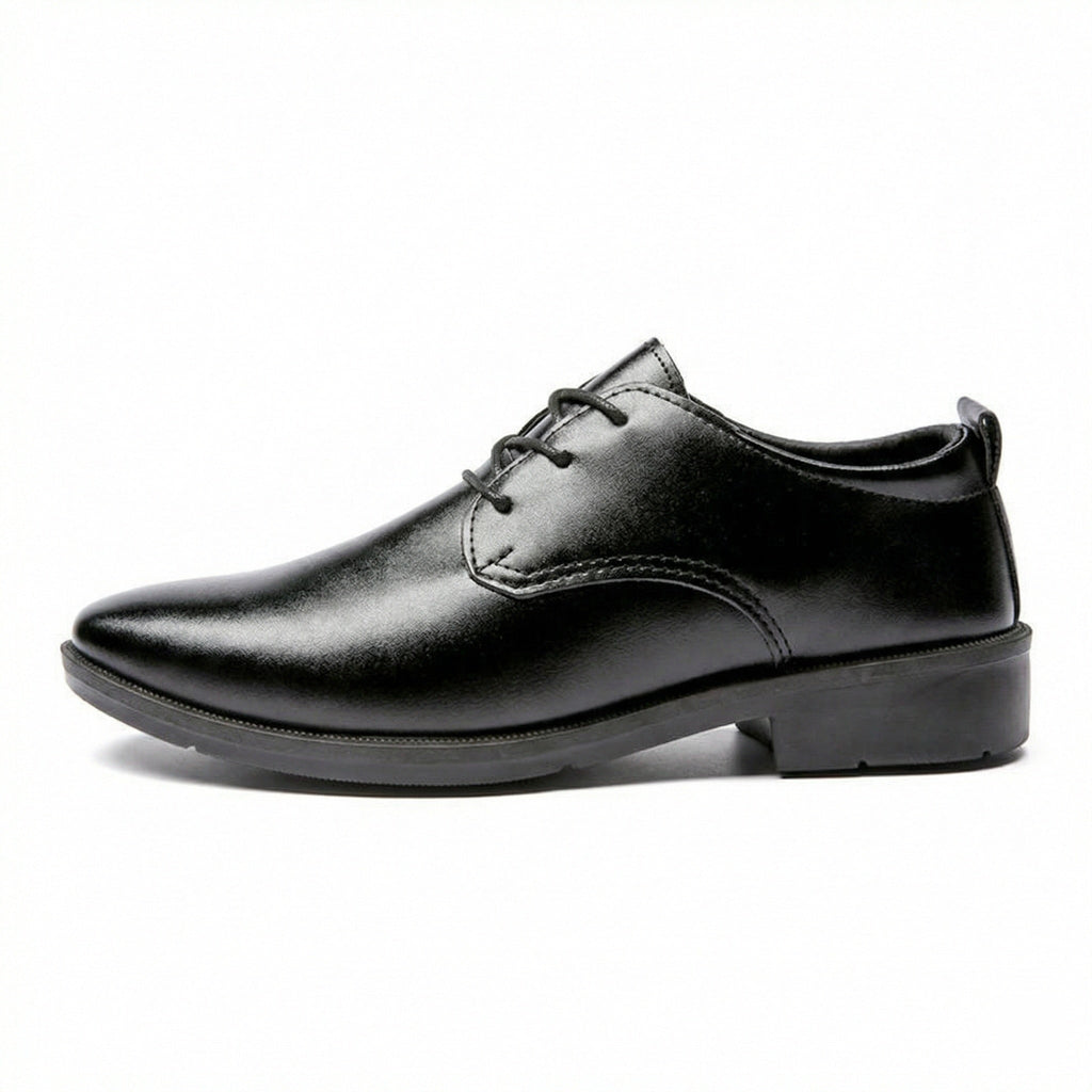 Herren Elegante Leder Schnürschuhe mit rutschfester Sohle
