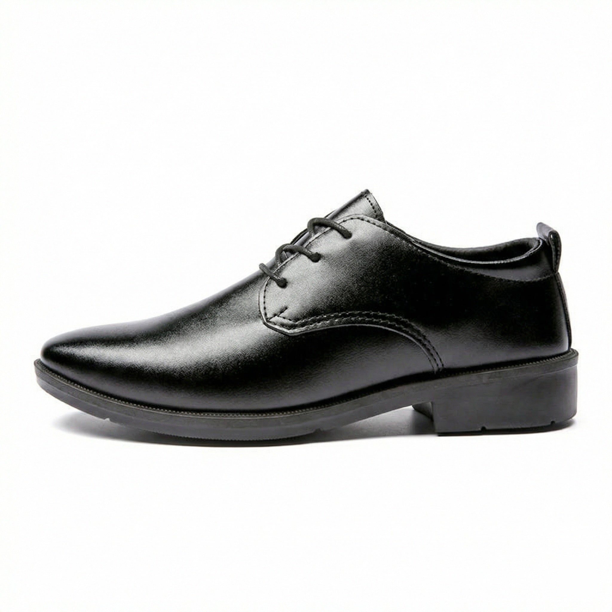 Herren Elegante Leder Schnürschuhe mit rutschfester Sohle