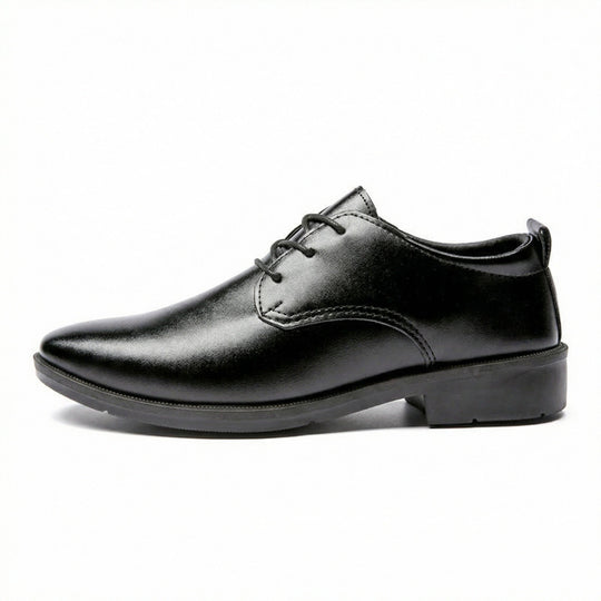 Herren Elegante Leder Schnürschuhe mit rutschfester Sohle