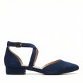 Modische Flache Sandalen mit Spitzer Spitze