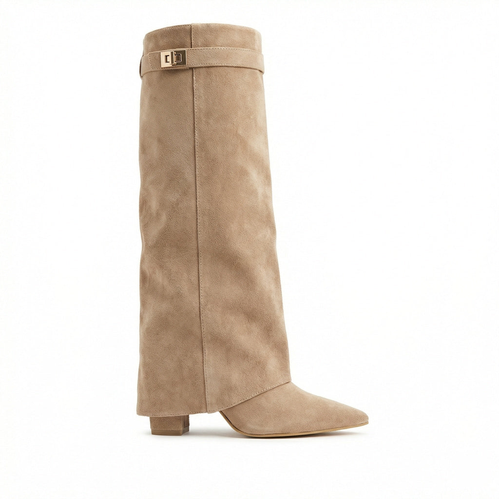 Wildlederstiefel Für Damen