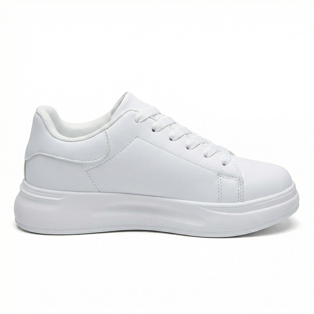 Orthopädische weiße Turnschuhe