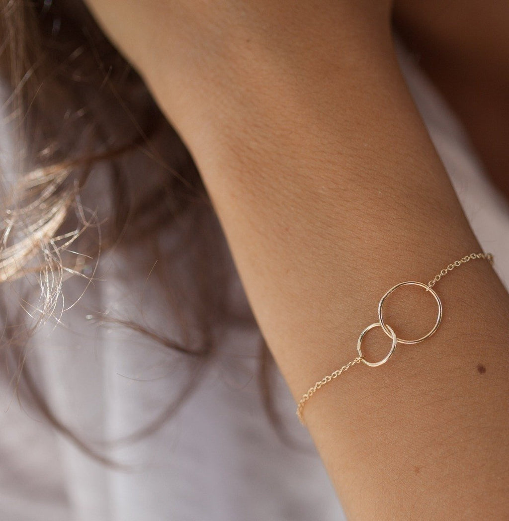 Armband mit Ringen | 16 Karat vergoldet | Shop Nory