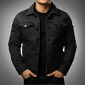 Robuste & zeitlose Jeansjacke für Männer aus 100% Baumwolle