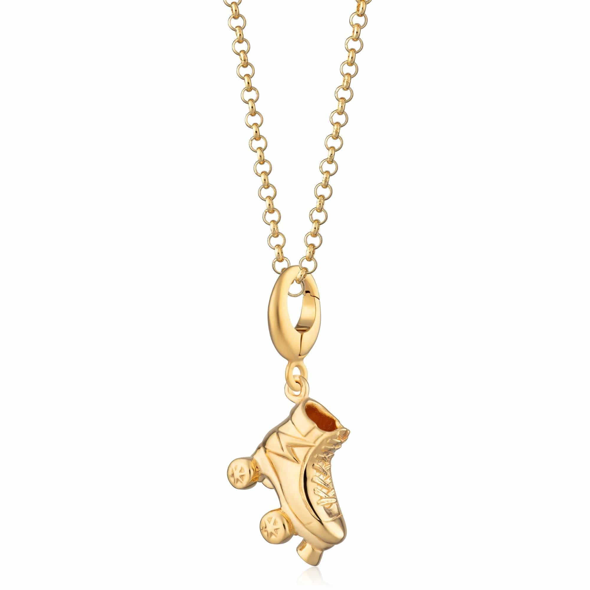 Gold Roller Skate Charm Halskette | Shop Nory