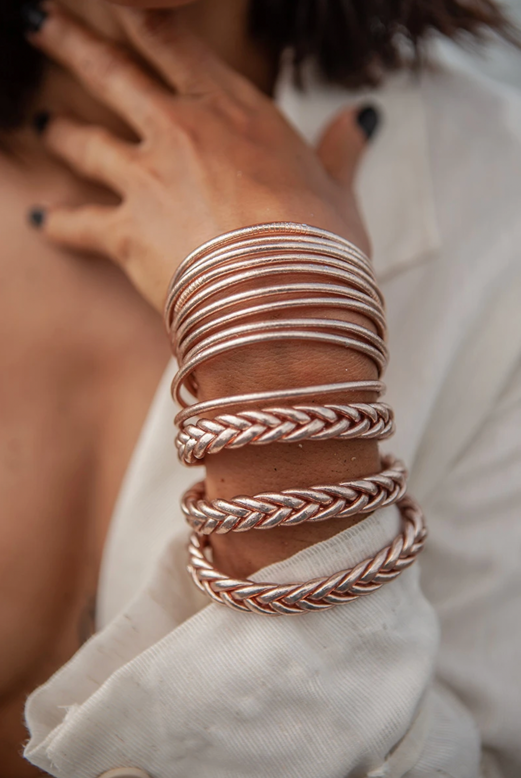 Buddhistisches Armband rosé | Shop Nory