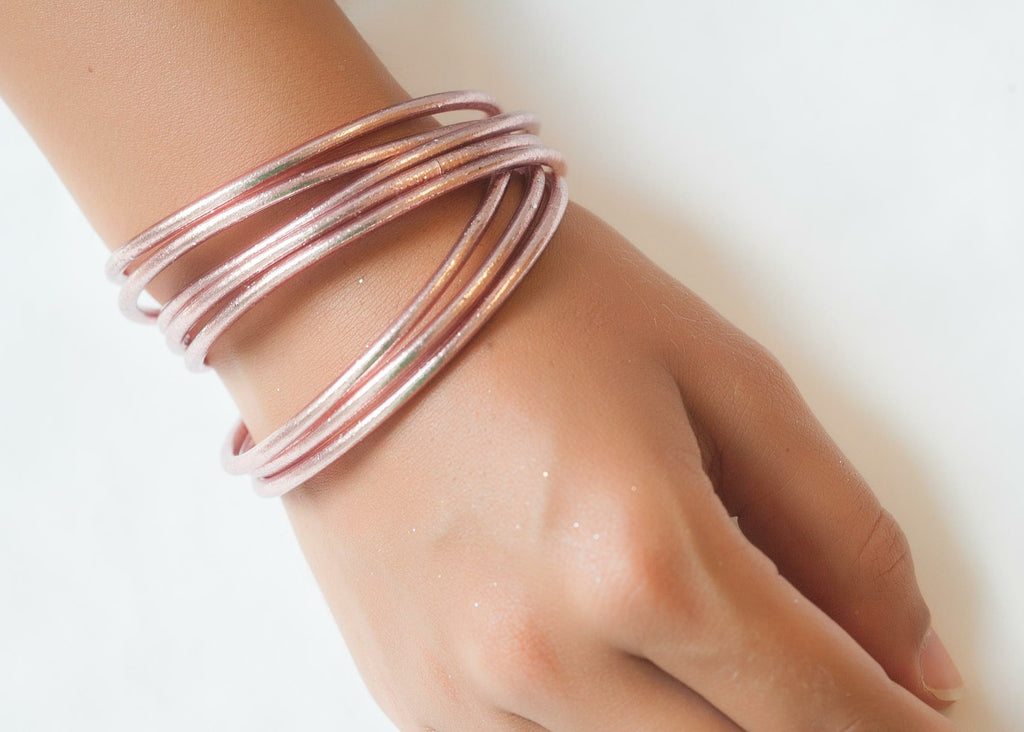 Buddhistisches Armband rosé | Shop Nory