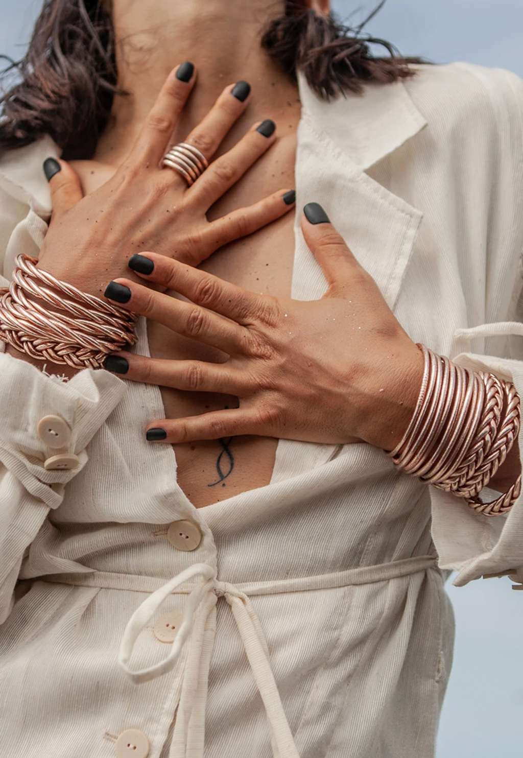 Buddhistisches Armband rosé | Shop Nory