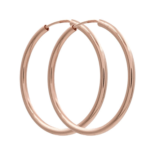 Creolen // 30 mm - Rosévergoldet | Shop Nory