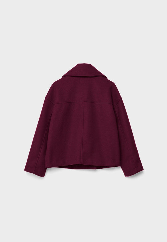 ShopNory | Damen Kurzer Mantel Oversize Herbst Übergang