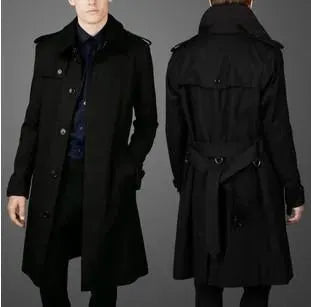 Laufsteg-Trenchcoat für Männer