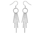Damen Ohrhänger in Form eines Quasten aus Sterlingsilber | Shop Nory