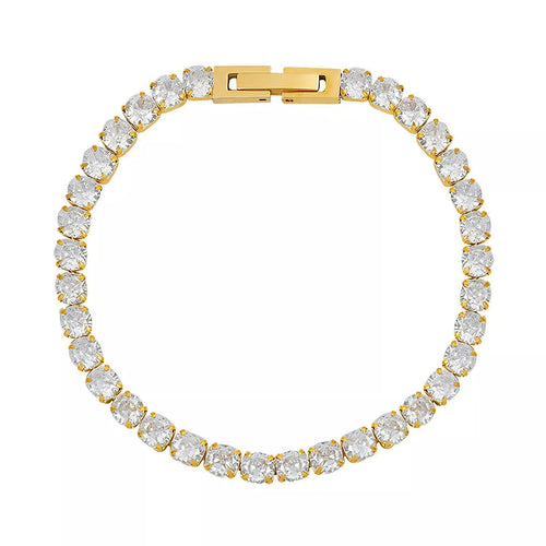 Damen 18k Goldbeschichtetes Herz Schmetterling Edelstahl Armband | Shop Nory