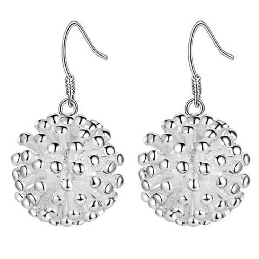 Silber Halbmond Hochwertige Geometrische Hakenohrringe | Shop Nory
