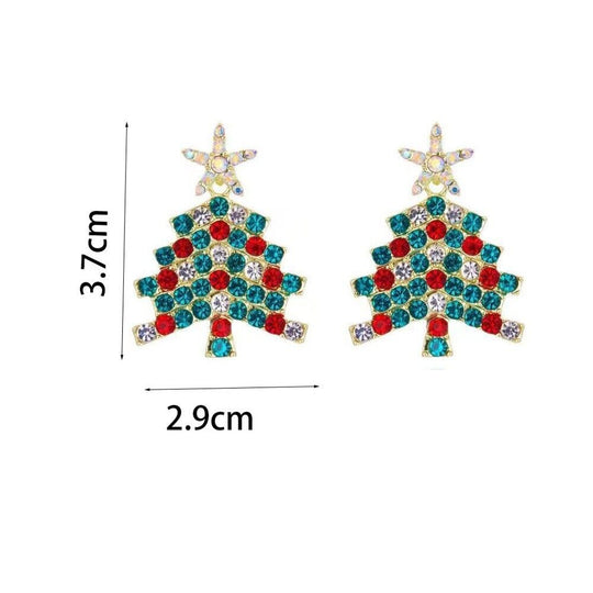 Weihnachtsbaum baumelnde Ohrringe | Shop Nory