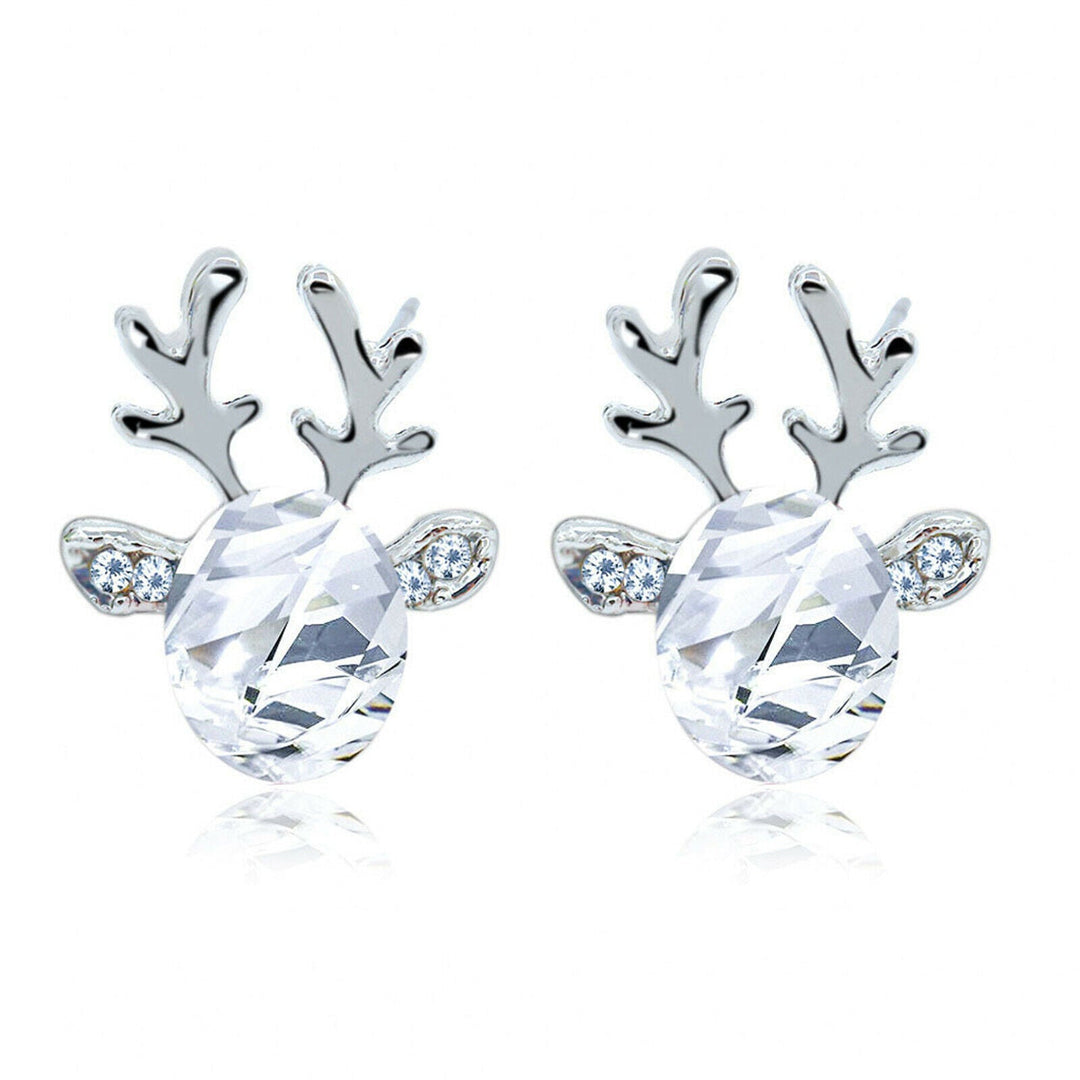 Winterliche Weihnachts-Rentier-Ohrstecker | Shop Nory