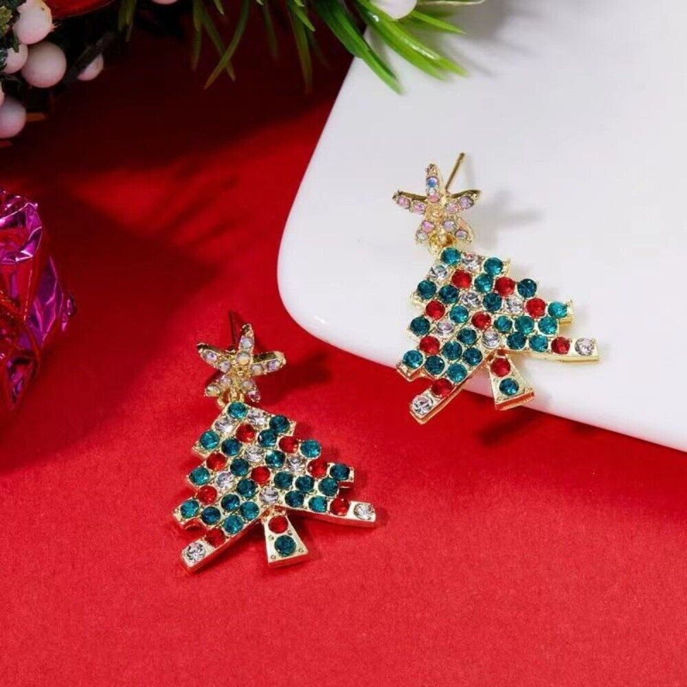 Weihnachtsbaum baumelnde Ohrringe | Shop Nory