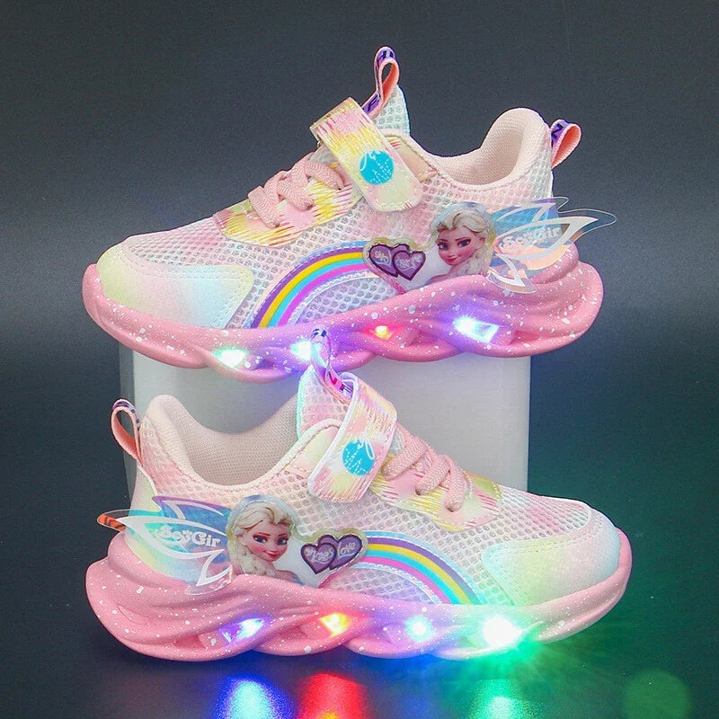 Leuchtende Sneakers