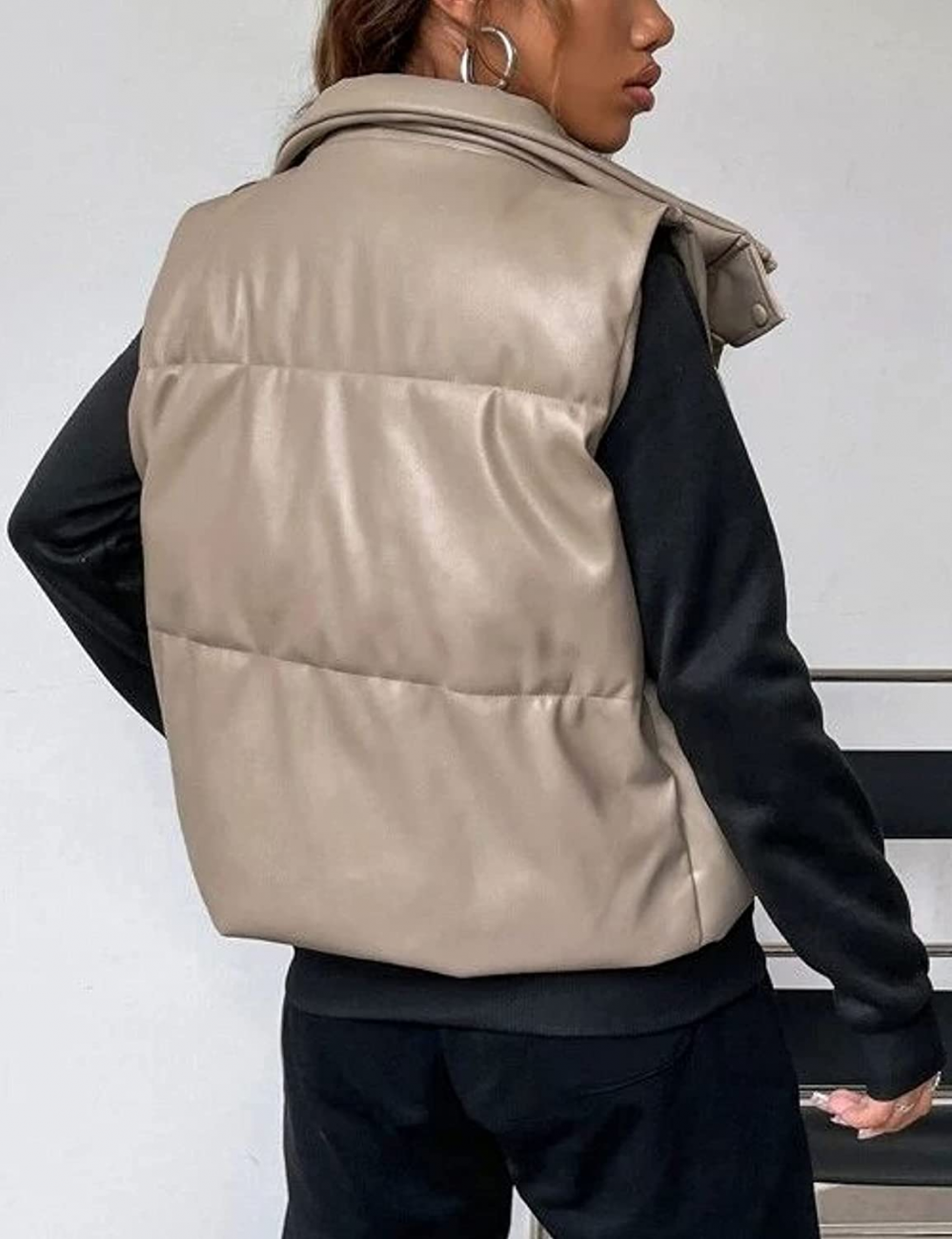 Leder Weste Kurz & Stylisch