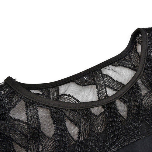 Elegantes Plus Size Midi Kleid für Frauen
