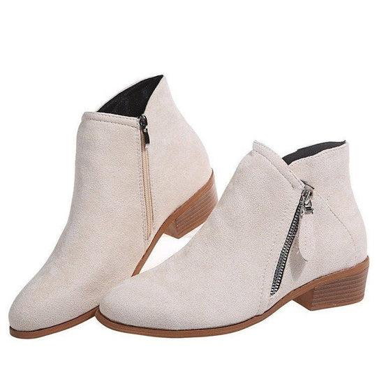 Shopnory | Stylische Wild Vegan-lederstiefel
