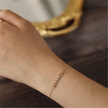 S925 Sterlingsilber Retro Hohl Zircon Fußkette | Shop Nory