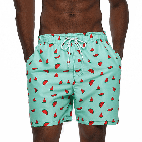Herren Badehose Grafischer Druck