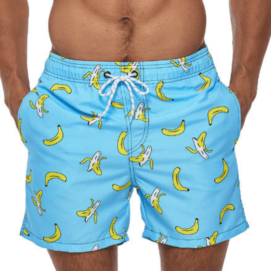Herren Badehose Grafischer Druck