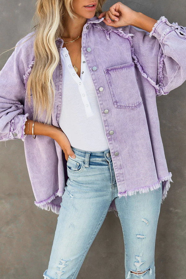 Stilvolle Damen Jeansjacke