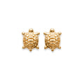 Ohrringe Stecker Schildkröte - 16K Vergoldet | Shop Nory