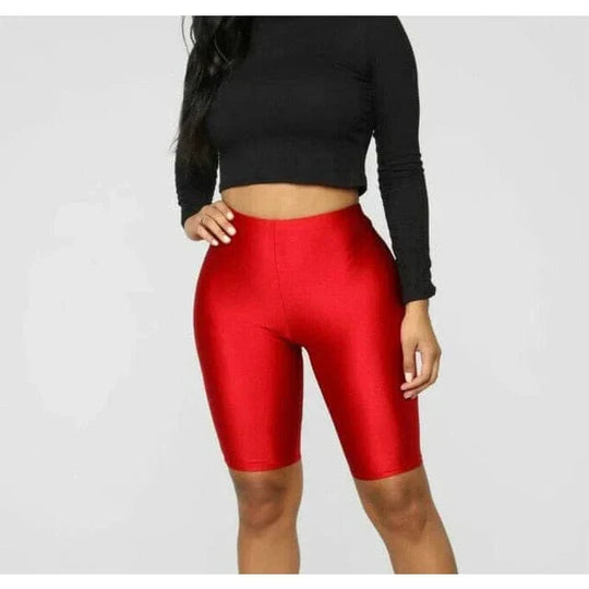 Glanzvolle Sportshorts für Frauen