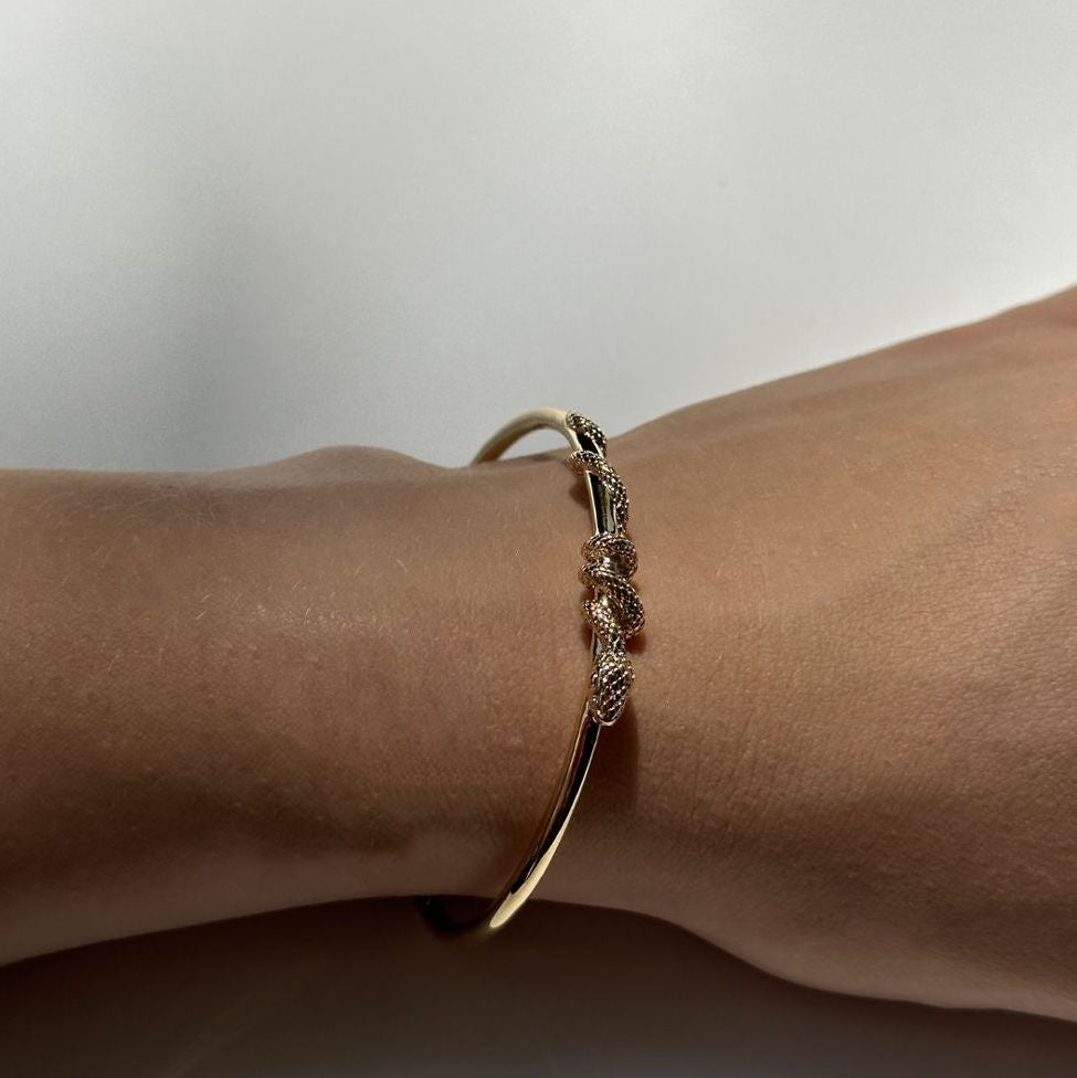 Armreif Schlange 16 Karat vergoldet | Shop Nory