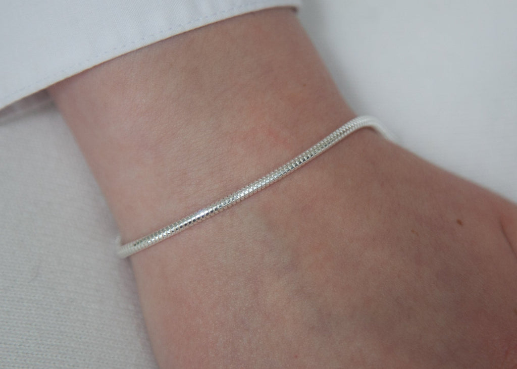 Schlangenkette Armband für Herren aus 925 Sterling Silber | Shop Nory