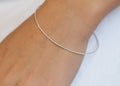 Schmaler Silberarmreif | Shop Nory