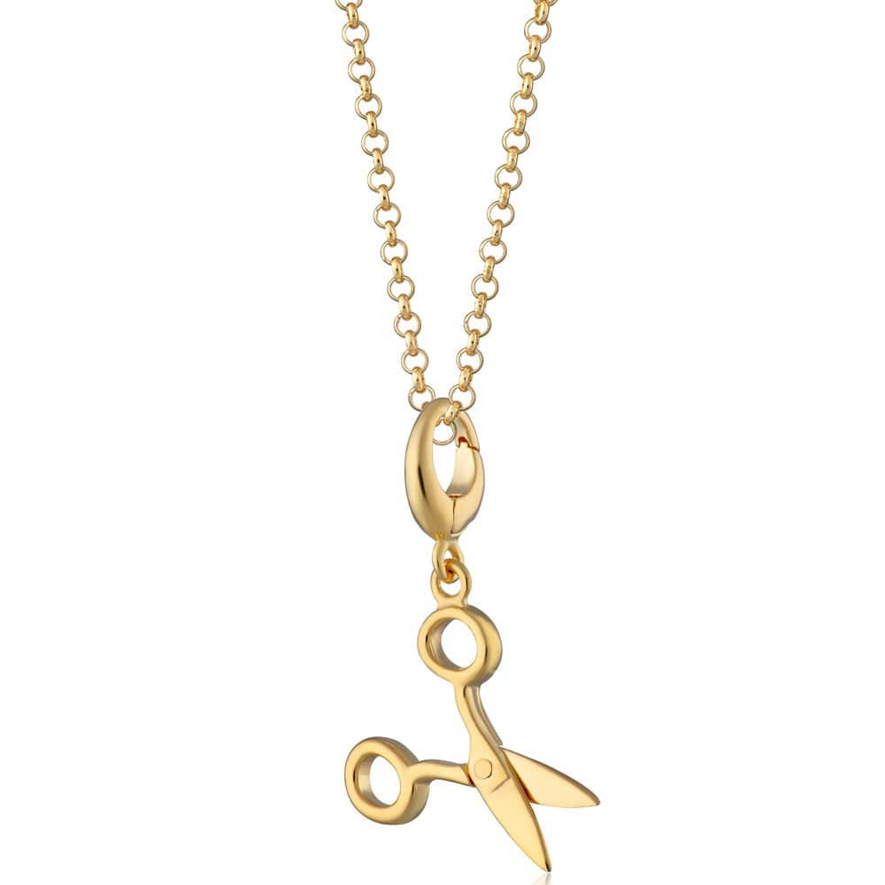 Goldscheren Charm-Halskette | Shop Nory
