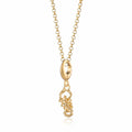 Gold Skorpion Charme Halskette | Shop Nory