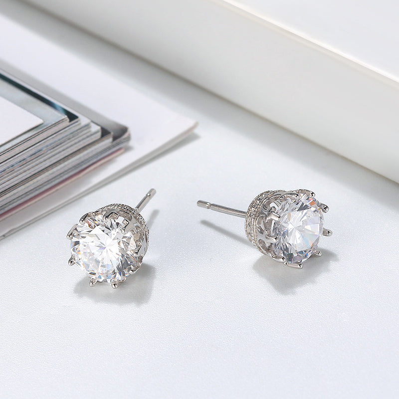 Ohrstecker Ohrringe mit Zirkonia Stecker 925 Sterling Silber | Shop Nory
