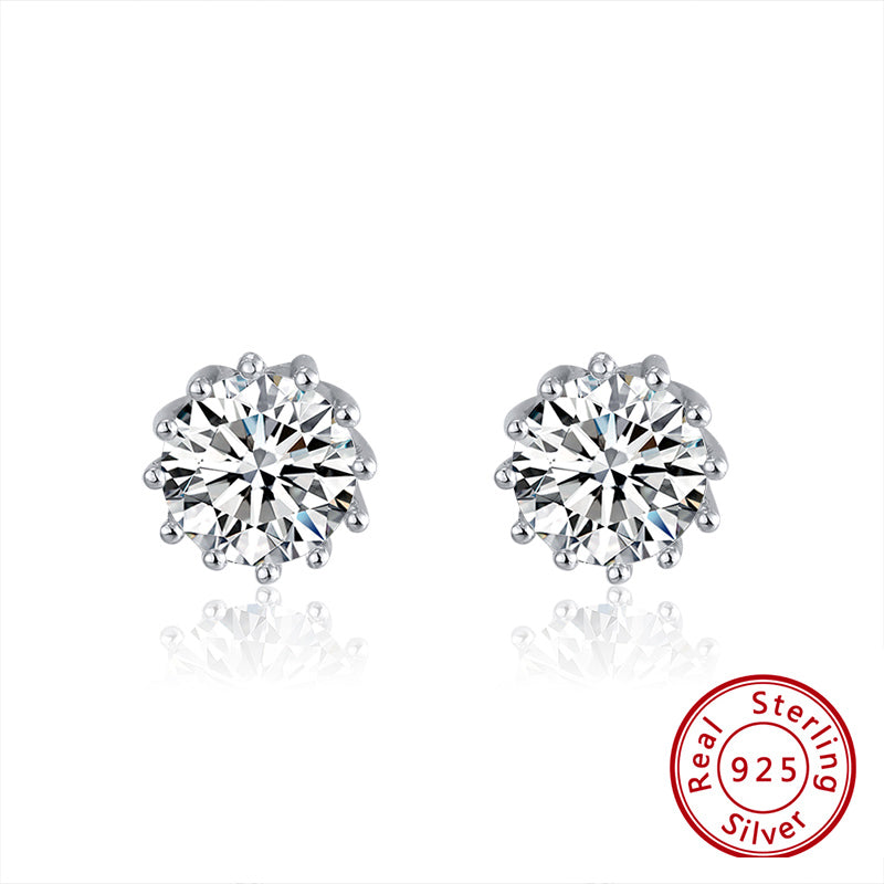 Ohrstecker Ohrringe mit Zirkonia Stecker 925 Sterling Silber | Shop Nory