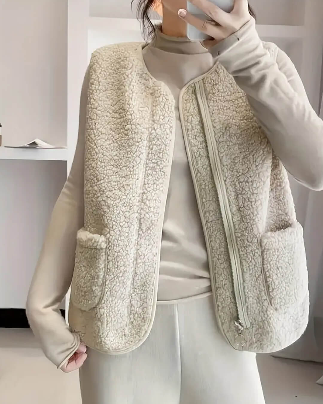 Shopnory | Fleece-Weste Jacke