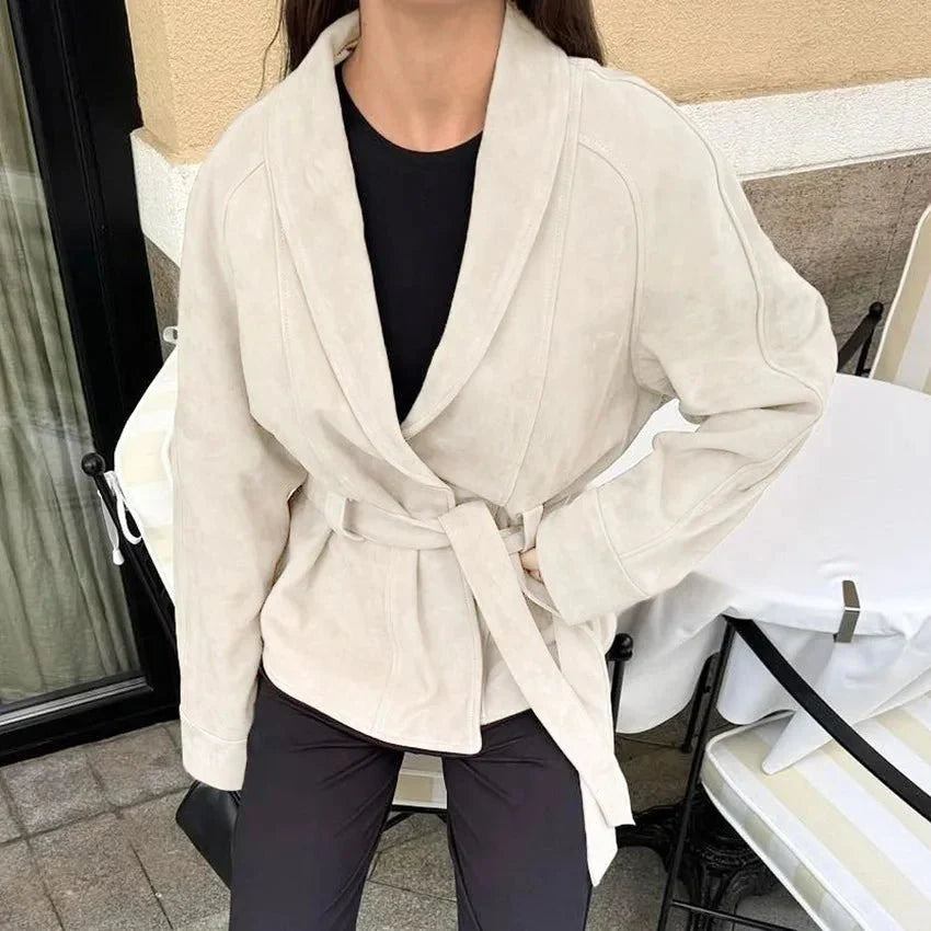 Wildlederjacke