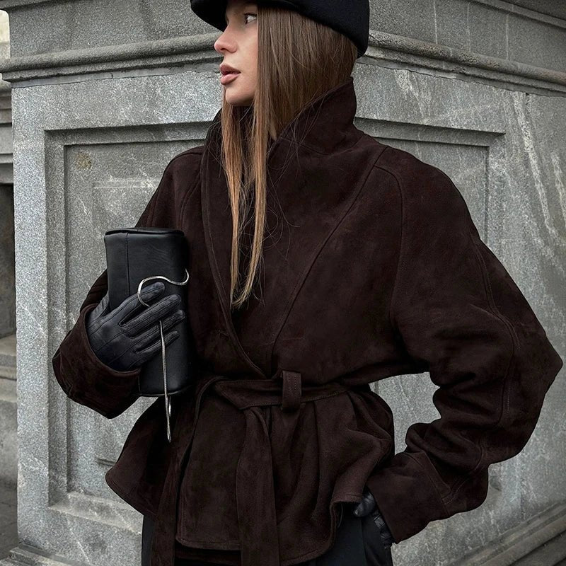 Wildlederjacke