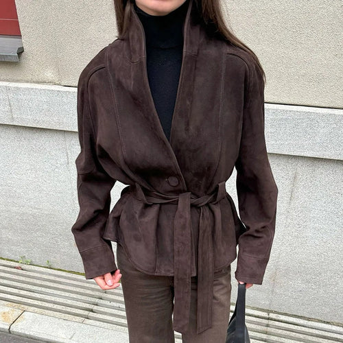 Wildlederjacke