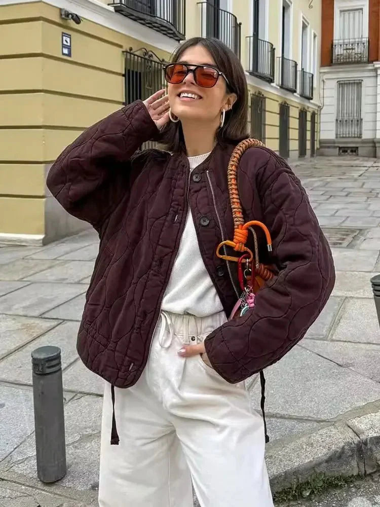 Shopnory | Gequiltete Gepolsterte Jacke