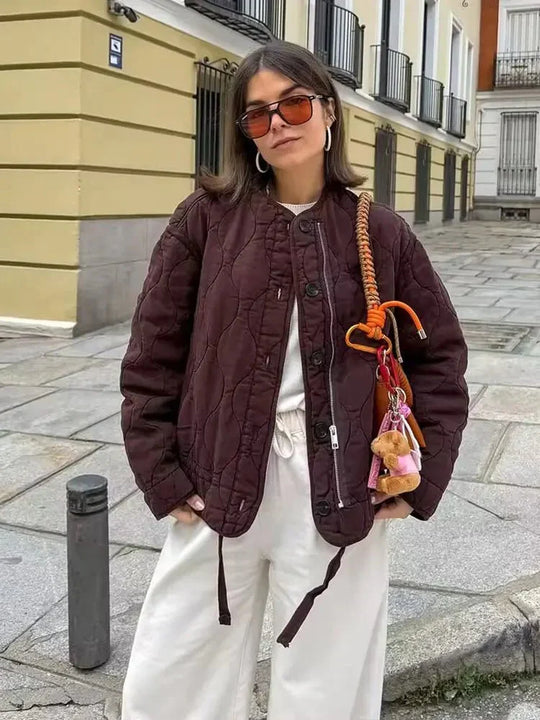 Shopnory | Gequiltete Gepolsterte Jacke