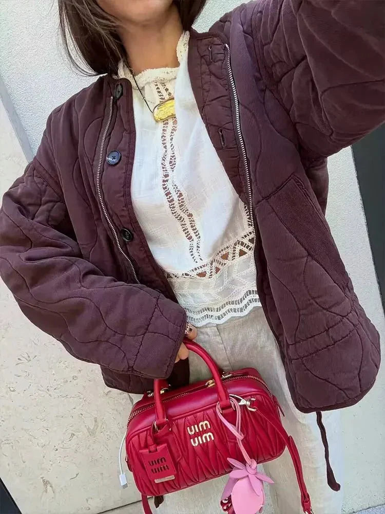 Shopnory | Gequiltete Gepolsterte Jacke